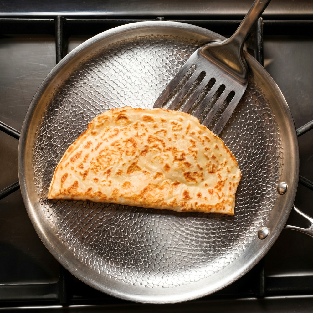 Crêpe-Pfanne aus 100 % reinem Titan (28 cm) — TITANOX®